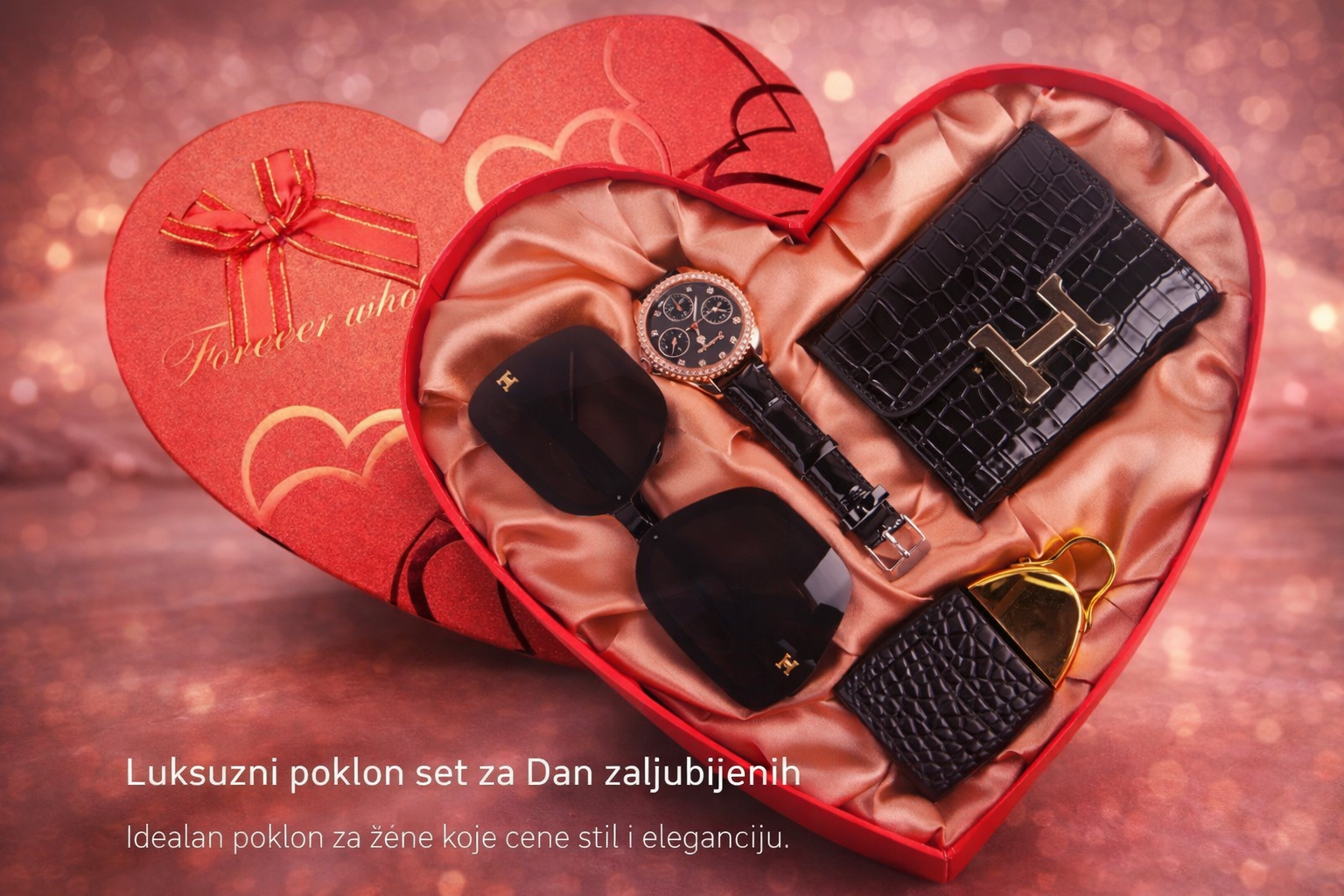 Poklon Set Dan Zaljubljenih (BLACK)