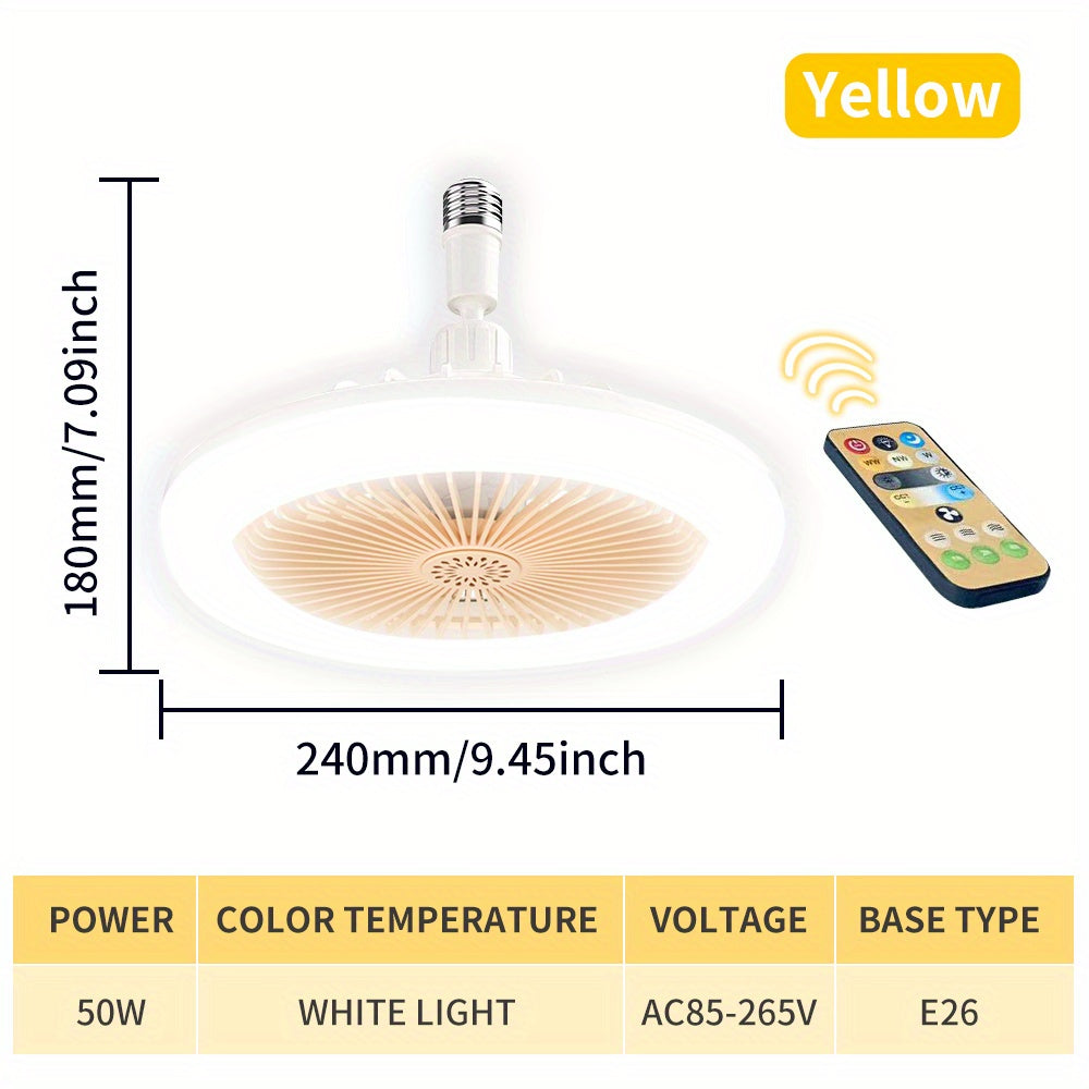 3u1 ventilator + LED lampa + aromaterapija