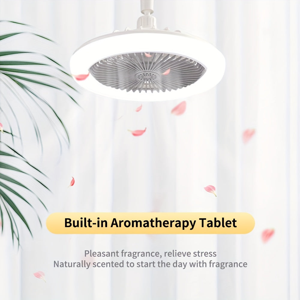 3u1 ventilator + LED lampa + aromaterapija