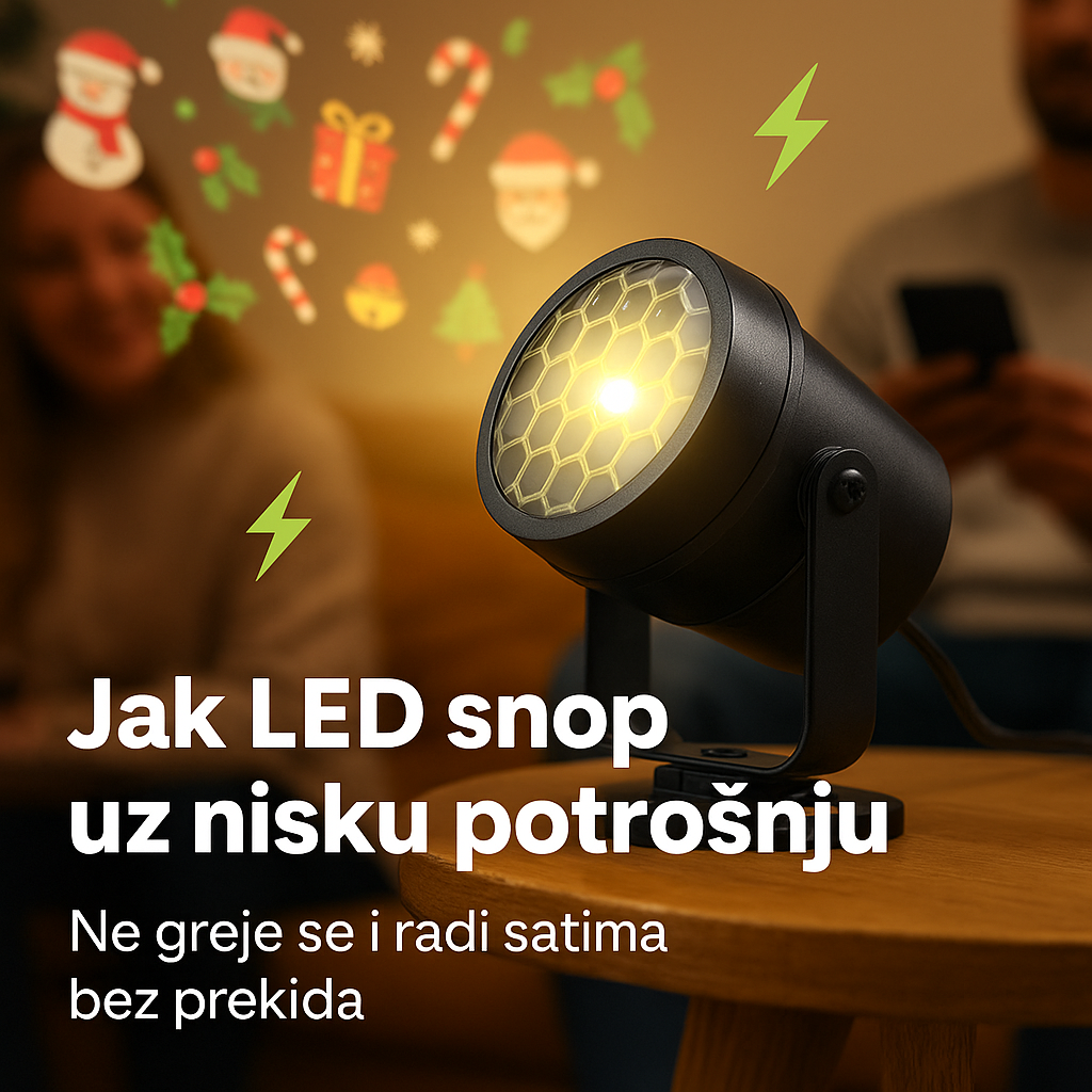 Novogodišnji LED Reflektor