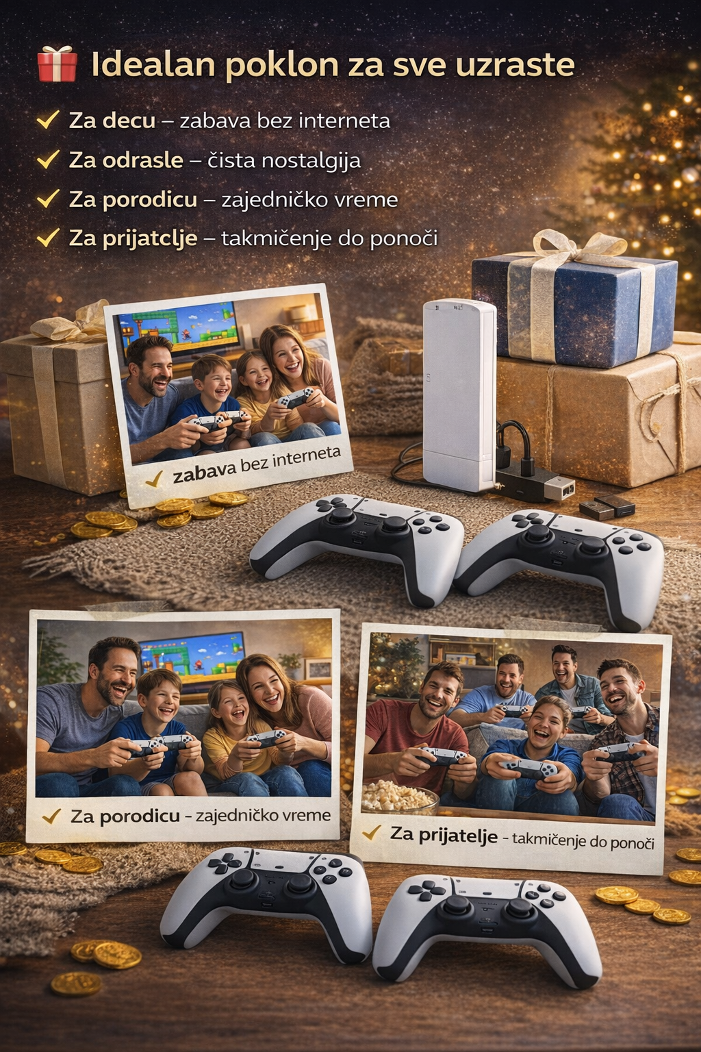 Game Stick Retro  ps5 Konzola