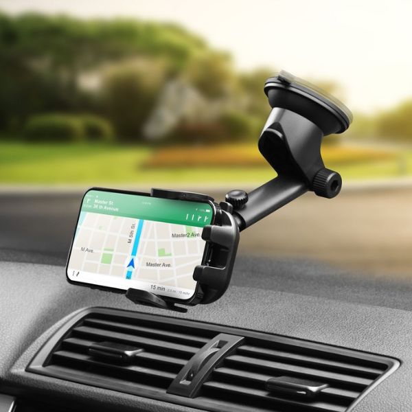 Rotacioni držač telefona sa vakumom za auto