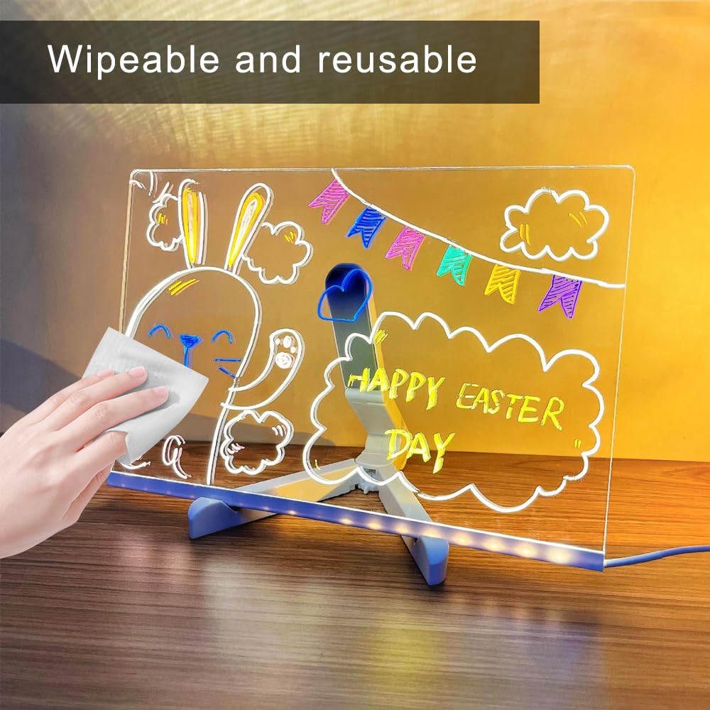 GlowBoard – LED Tabla za Crtanje sa USB Punjenjem