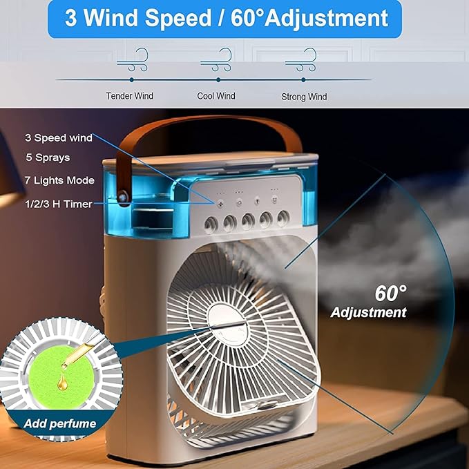 Ventilator i led ovlaživač vazduha        💥AKCIJA💥dok traju zalihe !!!☀️💨❄️