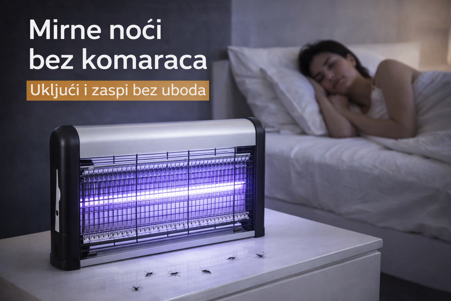 ⚡ LED Lampa Protiv Komaraca i Insekata