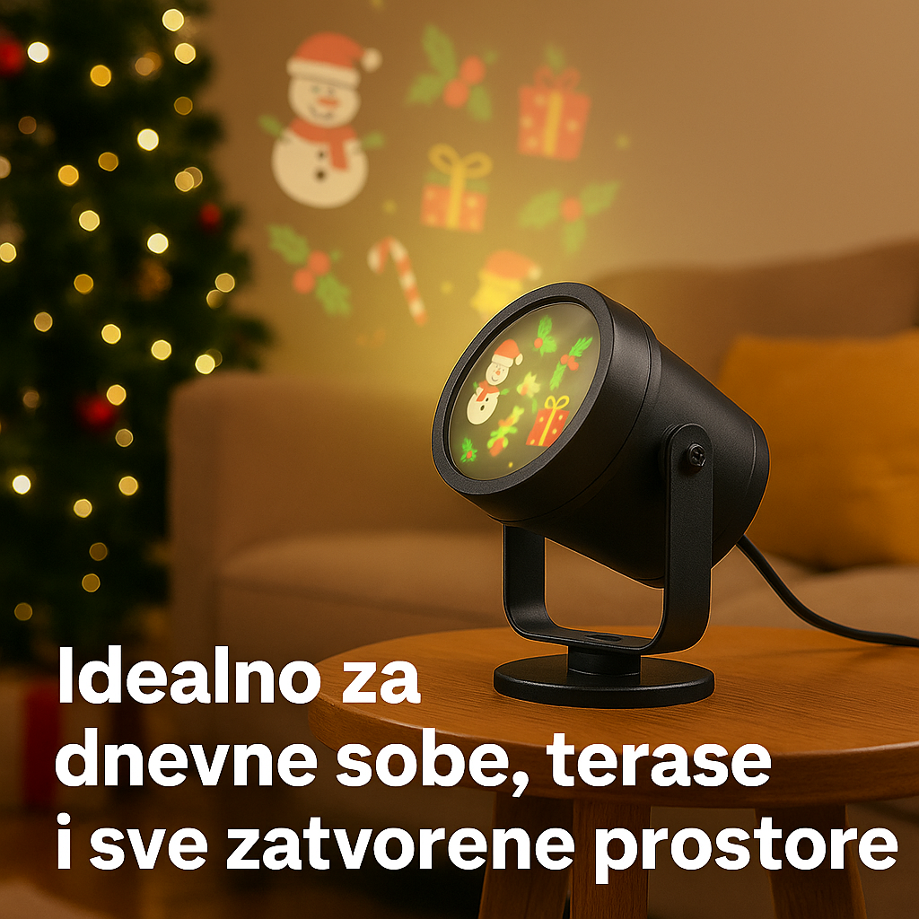 Novogodišnji LED Reflektor