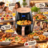 AirFryer Friteza 6L poklon papiri za pečenje  50kom
