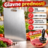 Metalna Daska + Ručni omekšivač mesa sa inox iglama GRATIS
