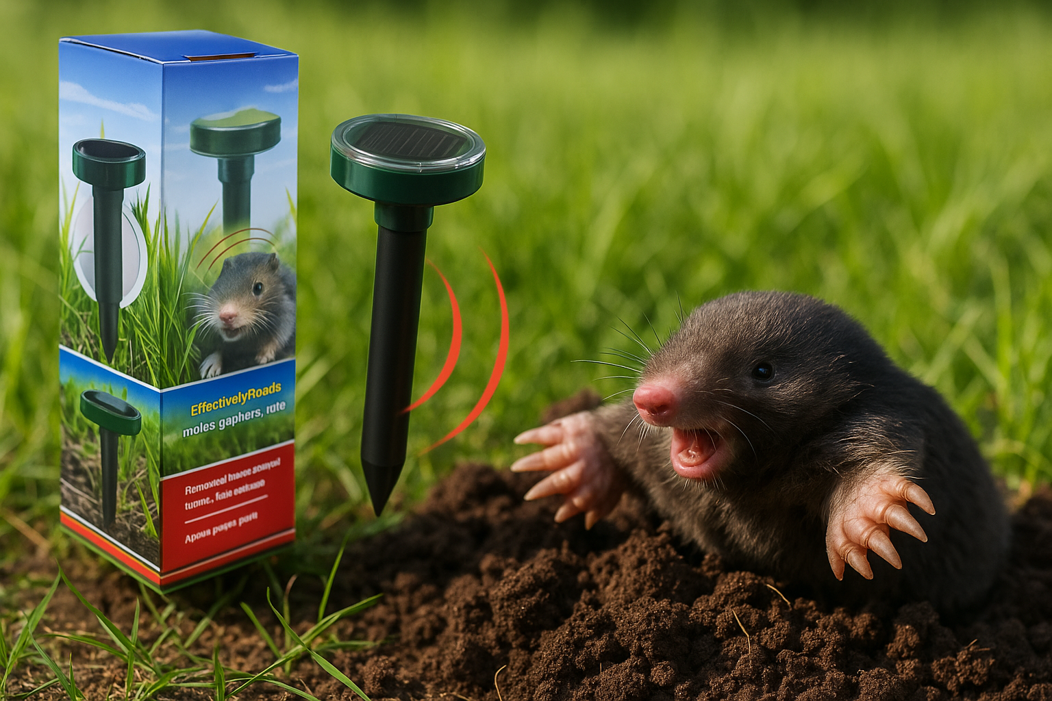 Rasterivač krtica (2 komada)