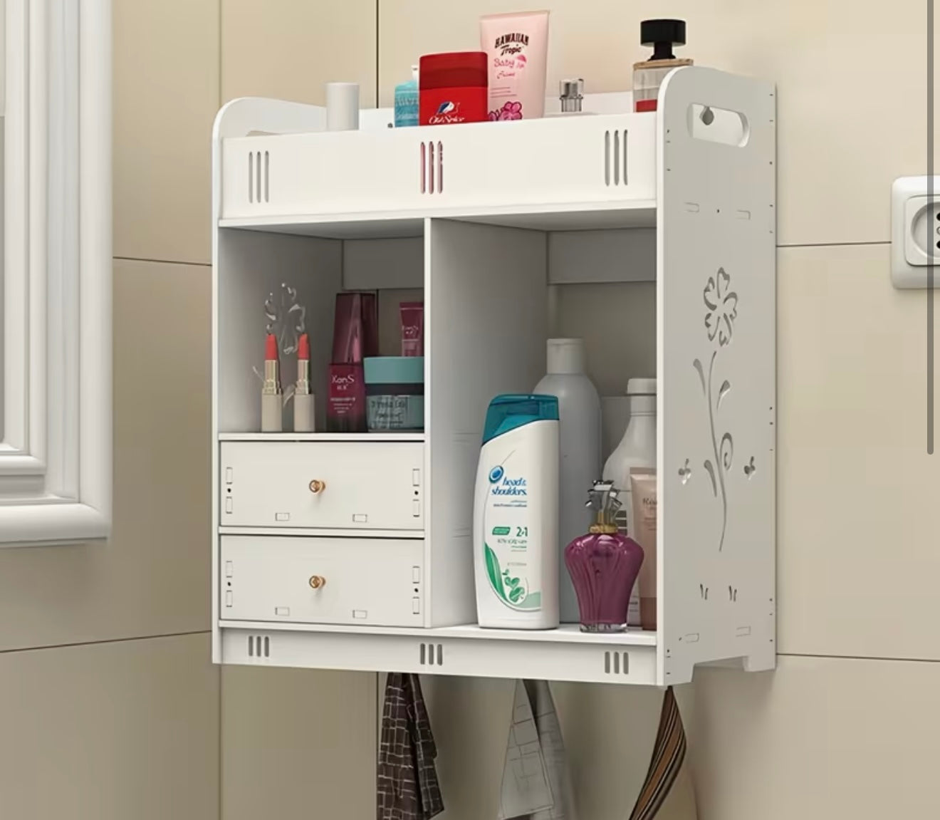 Zidni organizator za kupatilo