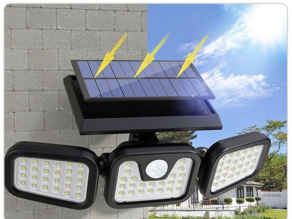 solarne lampe sa 3 svetla