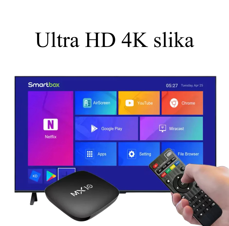 MX10 Android TV Box – smart tv tranformator
