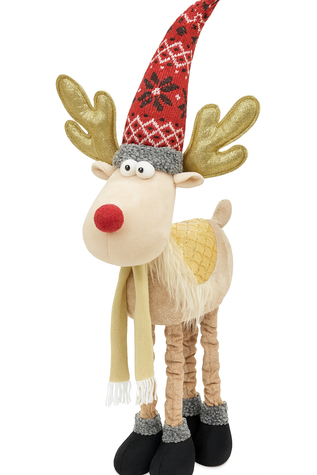 🦌 Novogodišnji Ukras – Plišana Figura Irvasa