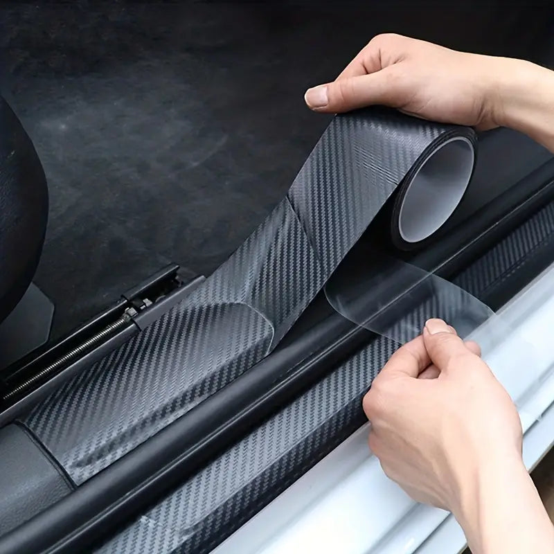 🖤 Karbon Folija 2u1 – Samolepljiva Za Tuning i Zaštitu Automobila!