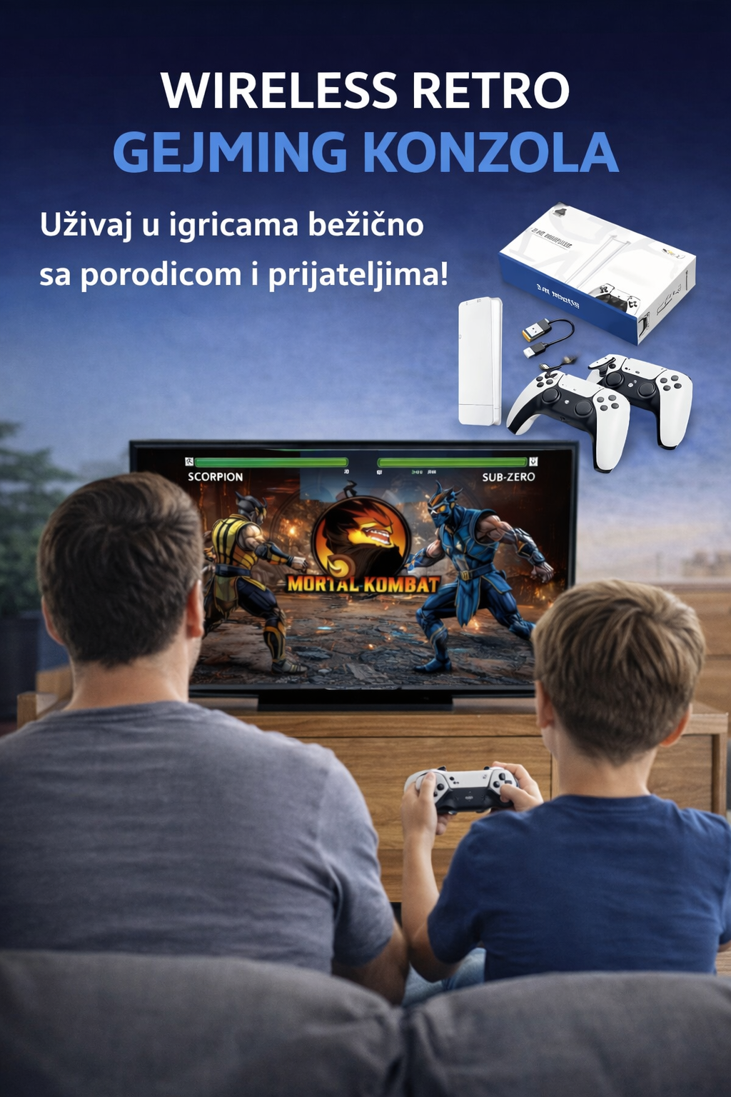 Game Stick Retro  ps5 Konzola