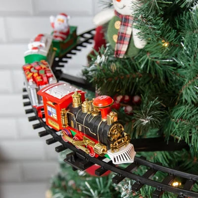 🎄 Christmas Tree Train Set – Voz koji kruži oko jelke